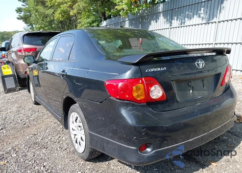 2009 Toyota Corolla S from USA, damaged, VIN 2T1BU40E09C124501